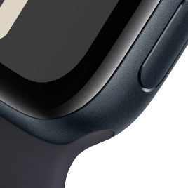 Смарт-часы Apple Watch SE (2023) 44mm Midnight Aluminium Case with Midnight Sport Band S/M (MRE73)