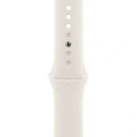 Смарт-часы Apple Watch SE (2024) 40mm Starlight Aluminium Case with Starlight Sport Band M/L (MXEG3)