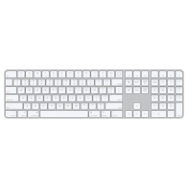 Клавиатура беспроводная Apple Magic Keyboard with Touch ID and Numeric Keypad (MK2C3) White