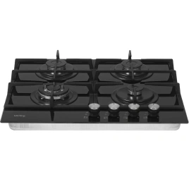 Газовая варочная панель Korting HGG 6722 CTN Black
