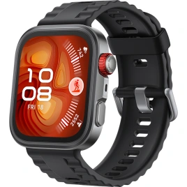 Смарт-часы Huawei Watch Fit 4 Pro Black Fluoroelastomer (55020FAJ)