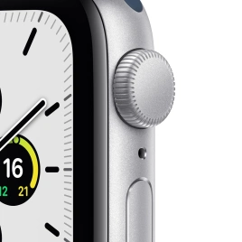 Смарт-часы Apple Watch Series SE GPS 40mm Silver/Abyss Blue (Серебро/Синий) Sport Band (MKNY3RU/A)