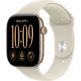Смарт-часы Apple Watch Series 12 42mm Light Gold Aluminum Case with Sand Sport Band M/L