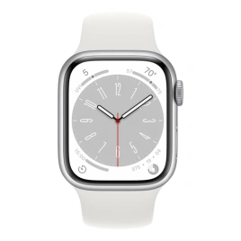 Смарт-часы Apple Watch Series 8 GPS 41mm Silver/White Sport Band