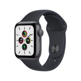 Смарт-часы Apple Watch Series SE GPS 40mm Space Gray/Midnight (Серый космос/Черный) Sport Band (MKQ13RU/A)