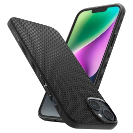 Чехол Spigen Liquid Air для iPhone 14 Plus (ACS04891) Matte Black