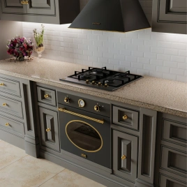 Встраиваемая вытяжка Korting KHC 6648 RN Black