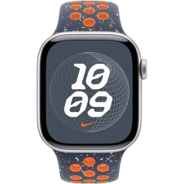 Ремешок Apple Watch 41mm Blue Flame Nike Sport Band M/L (MUUU3)