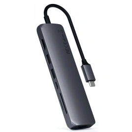 Хаб Satechi USB-C 7 в 1 (ST-UCSMA3M) Space Gray