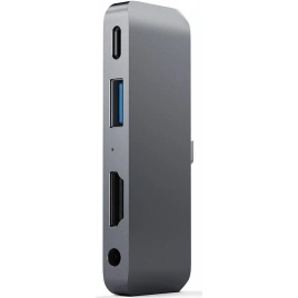 Хаб Satechi USB-C 4 в 1 (ST-TCMPHM) Space Gray