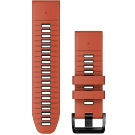 Ремешок Garmin QuickFit Silicone Watch Band (010-13281-04) 26mm Flame Red/Grpahite