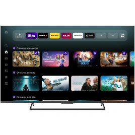 Телевизор Sber 65" QLED 4K UHD Салют ТВ (SDF-65UQ7000MBA)