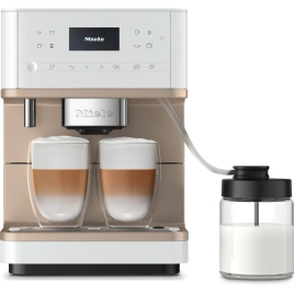 Кофемашина Miele CM 6360 MilkPerfection White lotus/Metallic