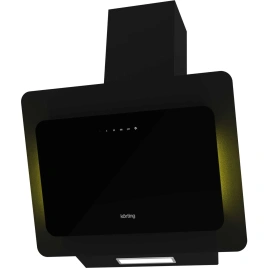 Встраиваемая вытяжка Korting KHC 67590 GN Black