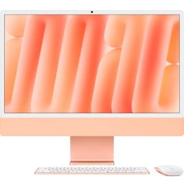 Моноблок Apple iMac (2024) 24 Retina 4.5K M4 10C CPU, 10C GPU/32GB/512Gb (Z1EW000DW) Orange