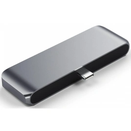 Хаб Satechi USB-C 4 в 1 (ST-TCMPHM) Space Gray