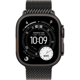 Смарт-часы Apple Watch Ultra 3 (2025) 49mm Black Titanium Case with Black Titanium Milanese Loop L