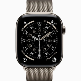 Смарт-часы Apple Watch Series 11 42mm Natural Titanium Case with Natural Milanese Loop