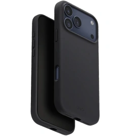 Чехол Uniq Lino Hybrid Silicone Case with MagClick для iPhone 17 Pro Charcoal Gray
