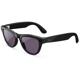 Умные очки Ray-Ban Skyler (Gen 2) Shiny Black Standard Clear to Amethyst Transitions