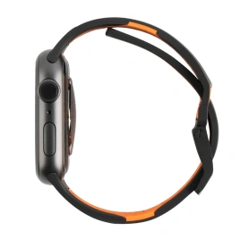 Ремешок UAG Civilian Strap 45mm Apple Watch Black/Orange (19148D114097)