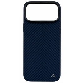 Чехол Airity Ink Veil Aramid Fiber Case для iPhone 17 Pro Space Titanium Blue