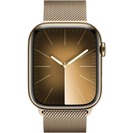 Смарт-часы Apple Watch Series 9 41 mm Gold Stainless Steel Case with Gold Milanese Loop