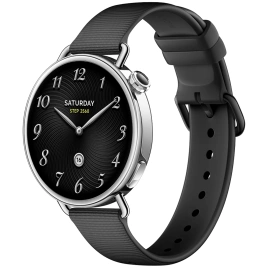 Смарт-часы Xiaomi Watch S4 41mm Fluororubber Strap Black