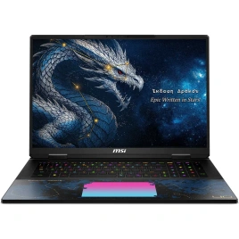 Ноутбук MSI Titan Dragon Edition 18 HX A2WJ-1251RU 18 IPS/i9-290HX Plus/96GB/4TB SSD (9S7-1824D6-1251) Black