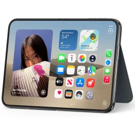 Чехол Apple Folio with Kickstand для iPhone Duo Navy Blue (MKR74)