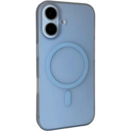 Чехол Gurdini Slim Series with MagSafe для iPhone 16 Blue