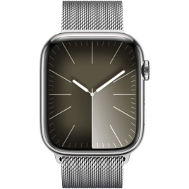 Смарт-часы Apple Watch Series 9 41 mm Silver Stainless Steel Case with Silver Milanese Loop