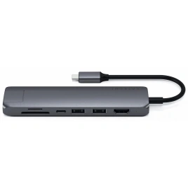 Хаб Satechi USB-C 7 в 1 (ST-UCSMA3M) Space Gray