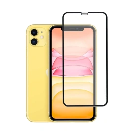 Защитное стекло GLASS-M для iPhone 11 9D Black