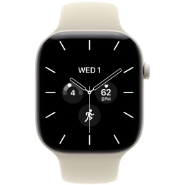 Смарт-часы Apple Watch Series 12 42mm Pearl White Ceramic Case with Sand Sport Band M/L