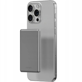 Внешний аккумулятор EnergEA Alupac Mini 5K 5000 mAh Magsafe Natural Titanium