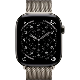 Смарт-часы Apple Watch Series 11 42mm Slate Titanium Case with Natural Milanese Loop