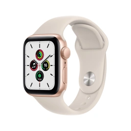 Смарт-часы Apple Watch Series SE GPS 44mm Gold/Starlight (Золото/Сияющая звезда) Sport Band (MKQ53RU/A)