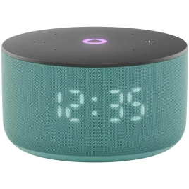 Умная колонка Яндекс Станция Мини 3 с часами, Бирюзовый
