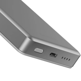 Внешний аккумулятор EnergEA Alupac 10K 10000 mAh Magsafe Natural Titanium