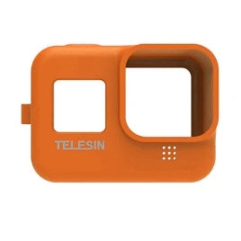Силиконовый чехол Telesin для GoPro HERO 8 Black ( GP-PTC-801-OR) Orange