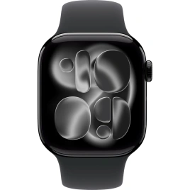 Смарт-часы Apple Watch Series 11 46mm Jet Black Aluminium Case with Black Sport Band M/L