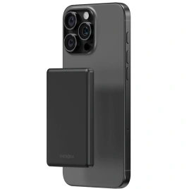 Внешний аккумулятор EnergEA Alupac Mini 5K 5000 mAh Magsafe Gunmetal Black