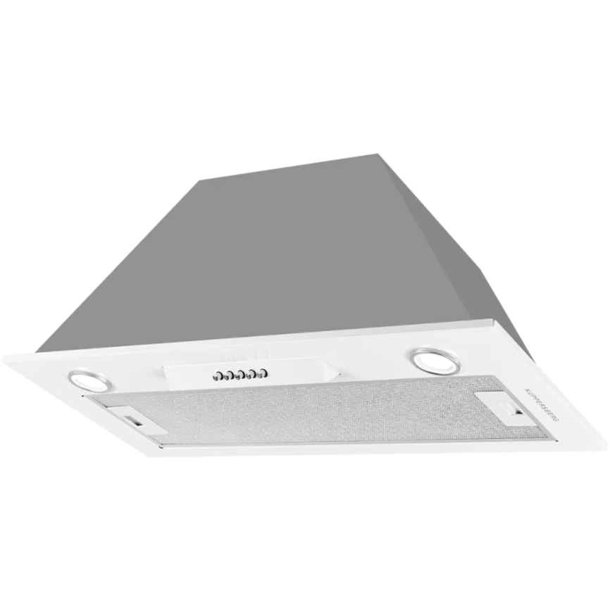 Встраиваемая вытяжка Kuppersberg INLINEA 70 WX White/Stainless Steel фото 1