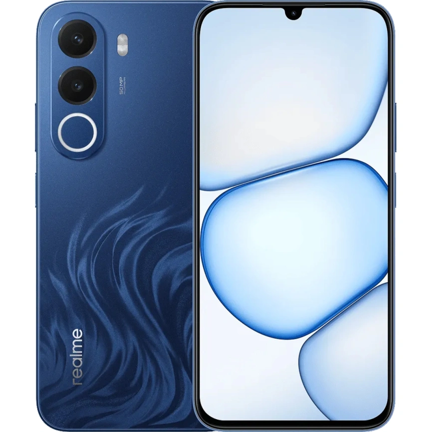 Смартфон Realme C100x 4/128 Blue фото 1
