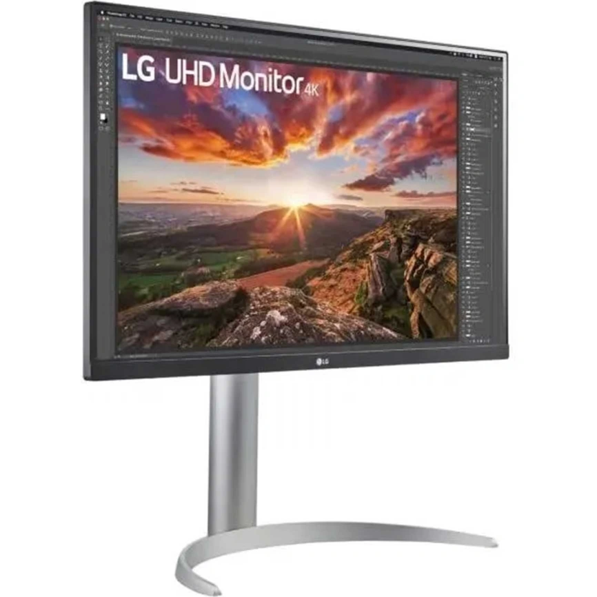 Монитор LG 27" UltraFine 27UP850K-W IPS Black/Silver (27UP850K-W) фото 3