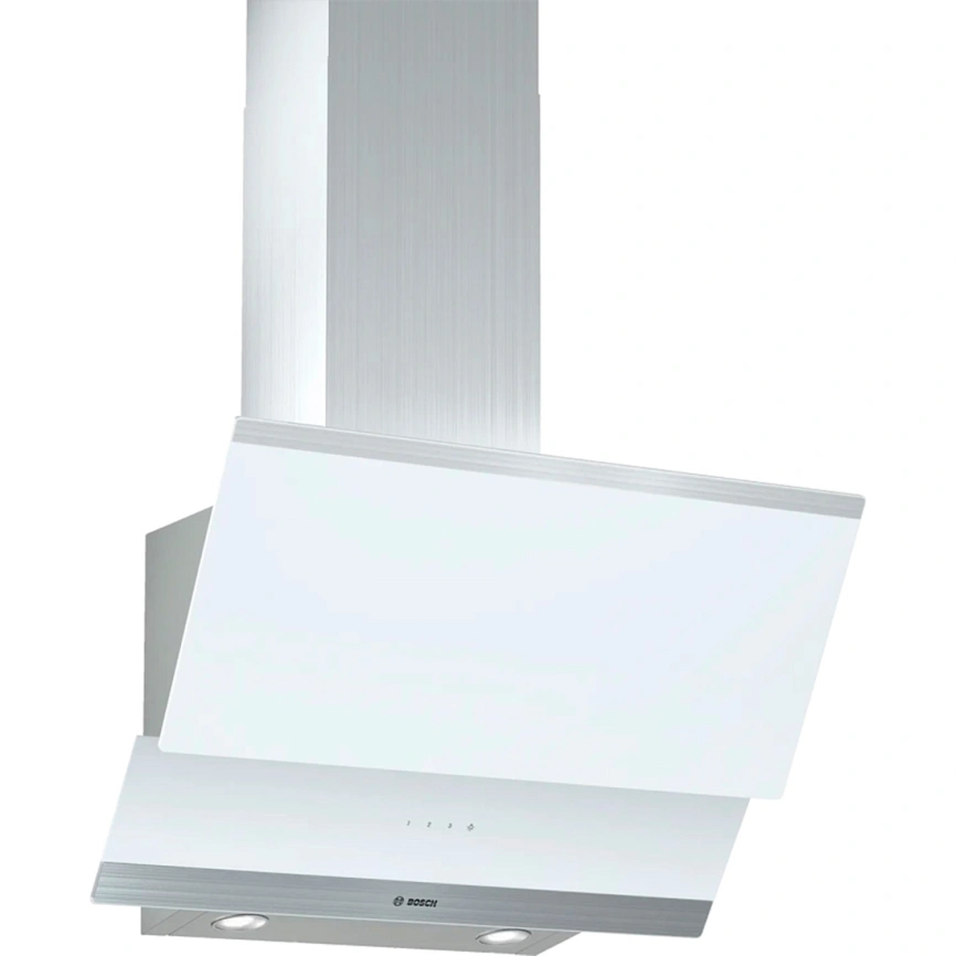 Встраиваемая вытяжка Bosch Serie 4 DWK065G20T White/Silver фото 1