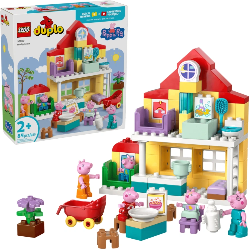 Конструктор LEGO Duplo Peppa Family House 10467 фото 1