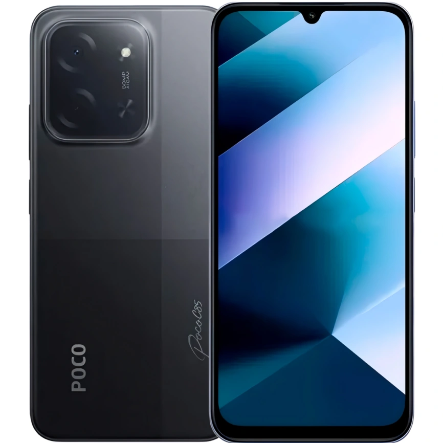 Смартфон Xiaomi Poco C85 6/128Gb Black Global Version фото 1