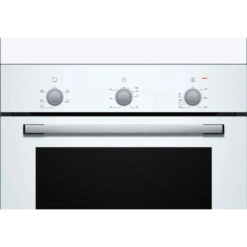 Электрический духовой шкаф Bosch Serie 2 HBF011BV1T White фото 2